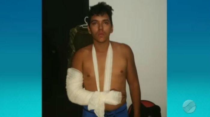 Suspeito de sequestrar personal trainer em Teresina (Crédito: Rede Meio Norte)