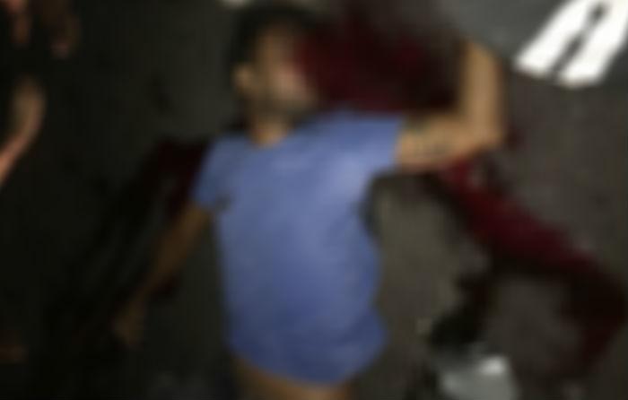 Corpo de Davi dos Santos Coelho (Crédito: Polícia Militar)
