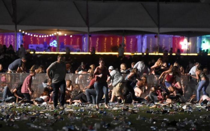 Tiroteio deixou pelo menos 20 pessoas mortas em Las Vegas (Crédito: G1)