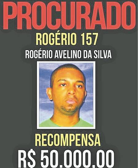 Rogério 157 continua foragido (Crédito: Reprodução)