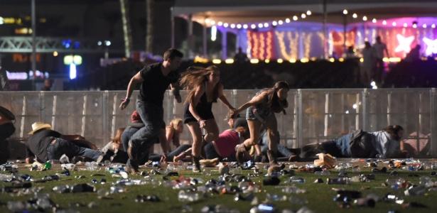 Tiroteio deixou pelo menos 20 pessoas mortas em Las Vegas (Crédito: David Becker/Getty Images/Associated Press)