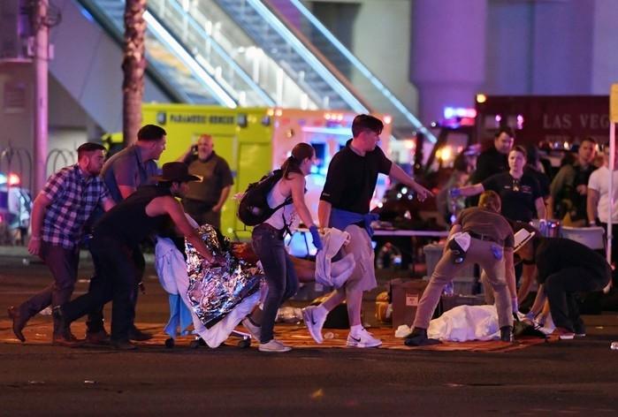 Massacre matou 58 pessoas em Las Vegas (Crédito: AP)