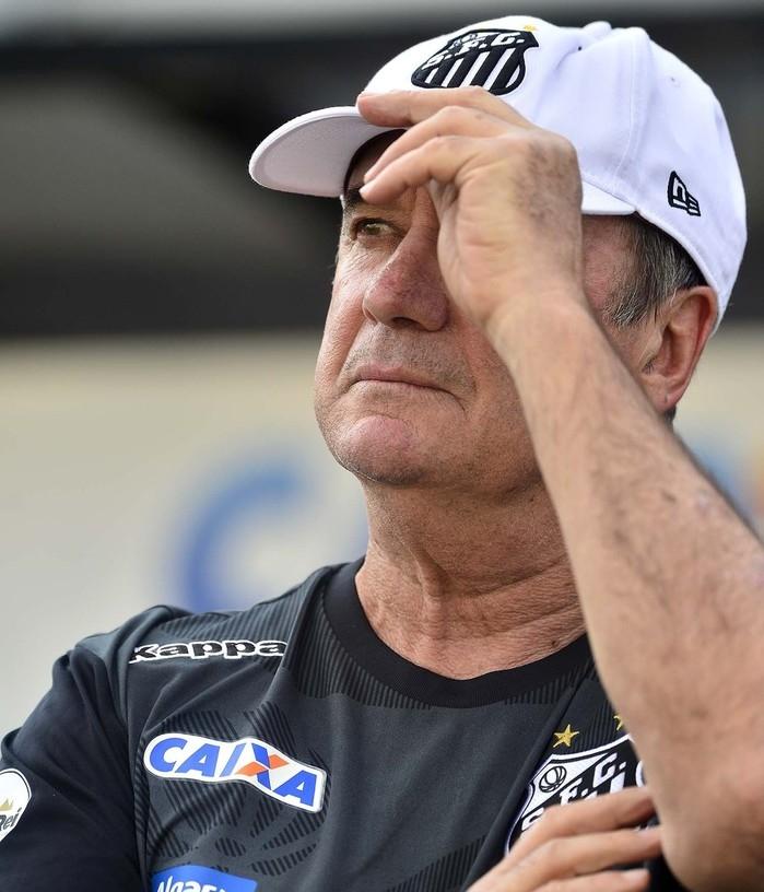 Levir dirigiu a equipe santista em 29 partidas (Crédito: Marcos Riboli)