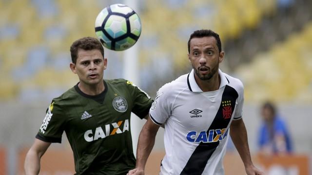 Nenê disputa bola com Jonas, do Coritiba (Crédito: GE)
