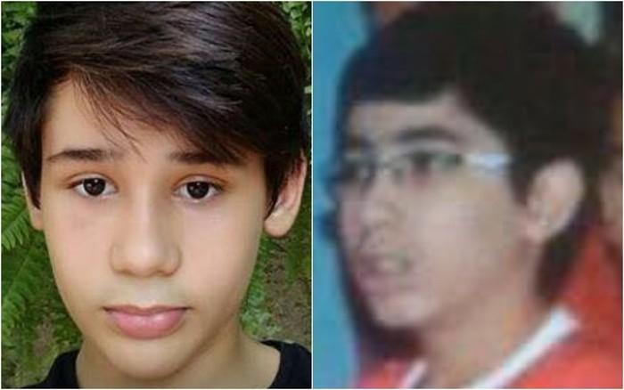 João Pedro Calembo (à esquerda) e João Vitor Gomes morrem após tiros em escola de Goiânia (Crédito: TV Anhanguera )