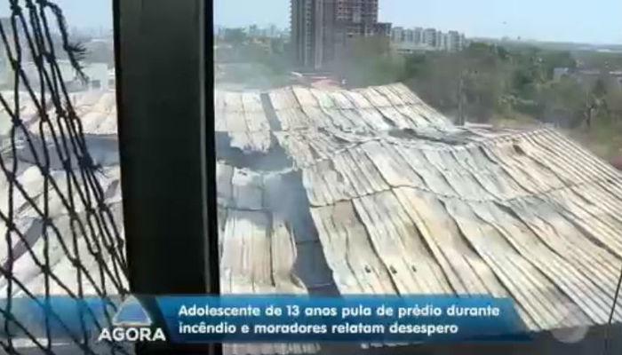 Prédio de distribuidora atingida por incêndio pode desabar (Crédito: Rede Meio Norte)