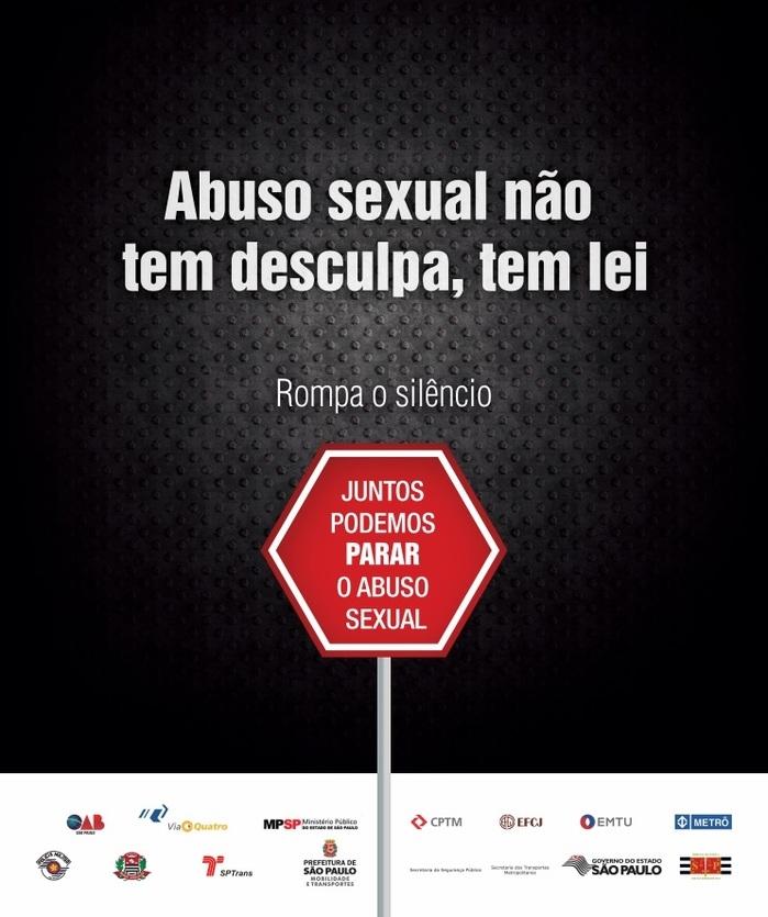 Campanha “Juntos Podemos Parar o Abuso Sexual nos Transportes” (Crédito: TJ-PI)