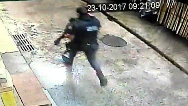 Tenente que atirou e matou turista na Rocinha (Crédito: Agência O Globo)