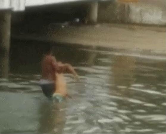 Jovem ficou tetraplégico após pular do Píer (Crédito: Reprodução)