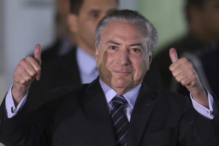 Michel Temer (Crédito: Eraldo Peres/AP)