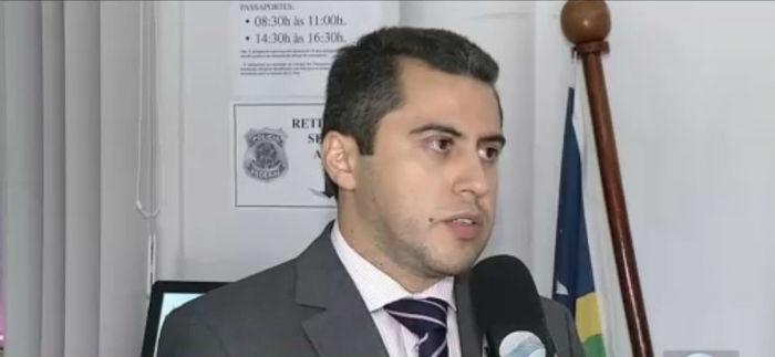 Delegado Reinaldo Camelo, da Polícia Federal (Crédito: Rede Meio Norte)
