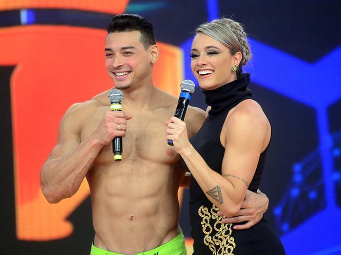 Felipe Franco e Juju Salimeni (Crédito: Reprodução)