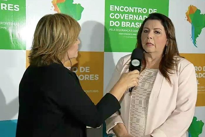 Governadora de Roraima (Crédito: Reprodução/TV Meio Norte)