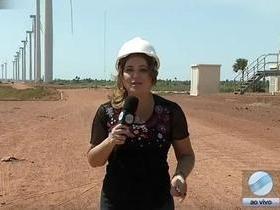 Energia eólica produzida atende metade da população do Piauí