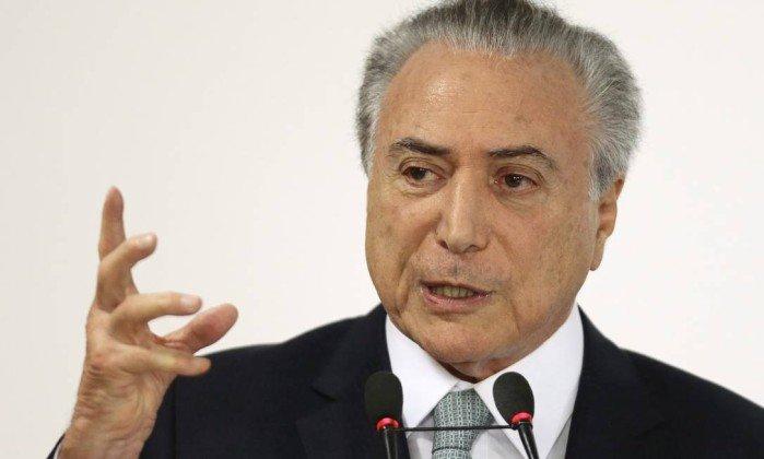 Presidente Michel Temer