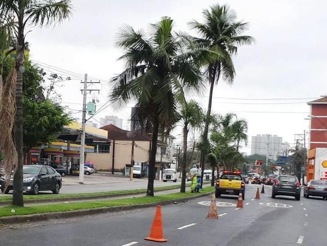 Local onde ocorreu o acidente (Crédito: Rodrigo Nardelli/G1)