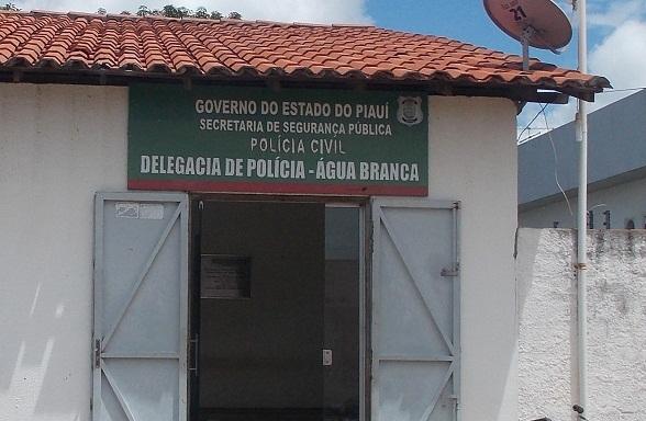 O acusado foi encaminhado para delegacia de Água Branca