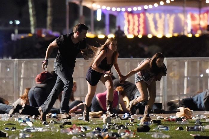 Tiroteio em festival nos EUA (Crédito: David Becker/Getty Images/AFP)