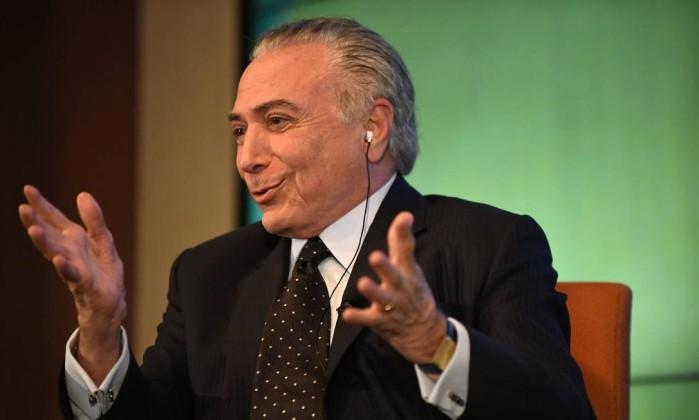 Presidente Michel Temer (Crédito: DARREN ORNITZ/REUTERS)