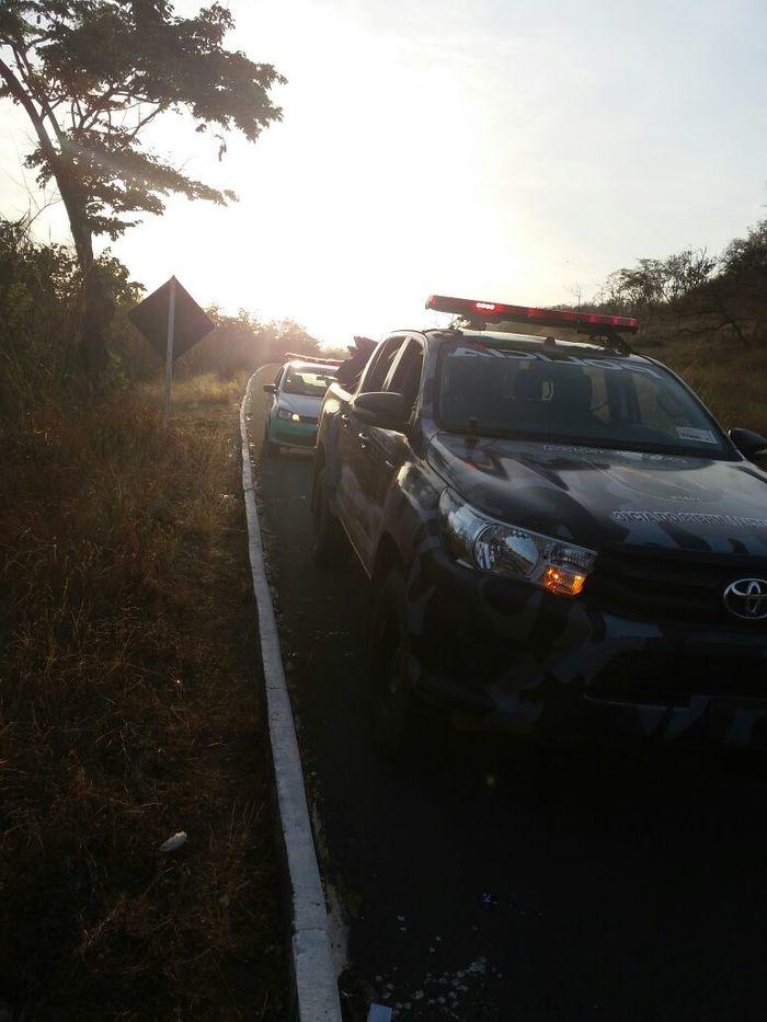 Polícia foi mobilizada para o local (Crédito: Portal Altos)