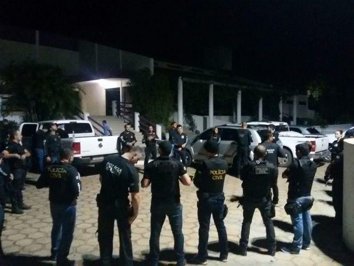 Operação Chapadinha deflagrada pela polícia (Crédito: Polícia Civil)