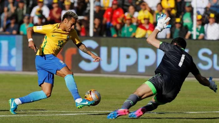 Brasil empatou por 0 a 0 com a Bolívia