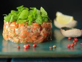 Revista: Receita - Tartar de Salmão