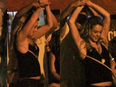 Juliana Paes e Paolla se jogam em festa regada a cerveja e forró