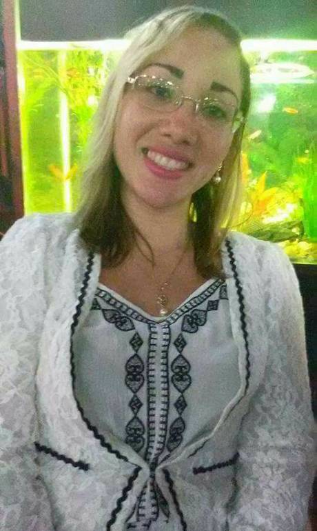 A enfermeira Ângela Cunha, morta numa tentativa de assalto (Crédito: Reprodução)