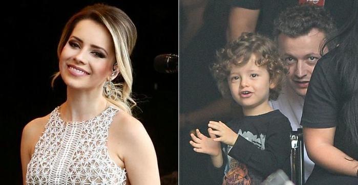 Filho de Sandy roubou a cena em show (Crédito: Reprodução)