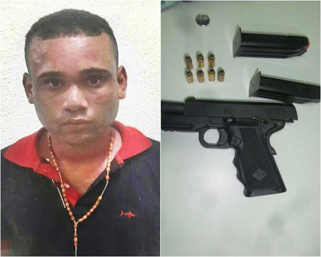 Polícia recaptura fugitivo da Central de Flagrantes de Parnaíba (Crédito: Reprodução)