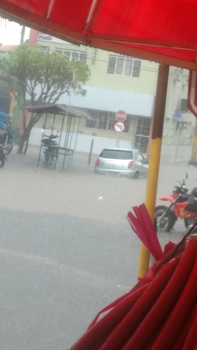 Temporal em São Raimundo Nonato (Crédito: Saoraimundo.com/Darlan Ribeiro)
