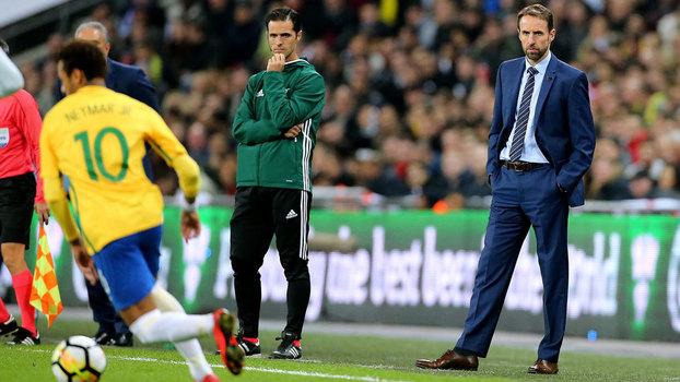 Amistoso entre Brasil e Inglaterra (Crédito: Getty Images)