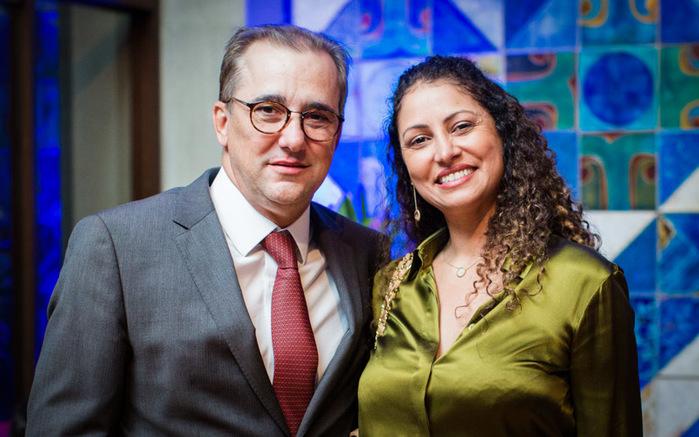 Ministro Admar Gonzaga e sua esposa Élida