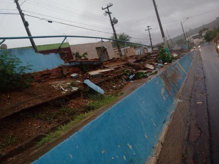 Temporal em São Raimundo Nonato (Crédito: Saoraimundo.com/Darlan Ribeiro)