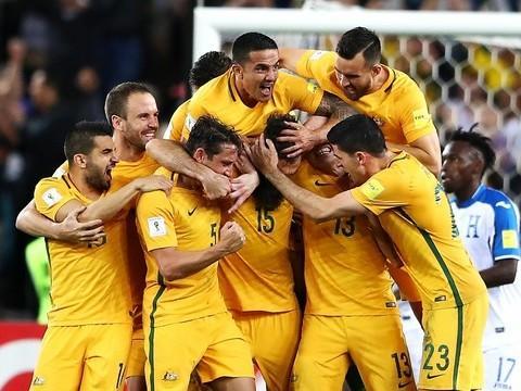 Com 3 gols, Austrália vence Honduras e se classifica para Copa
