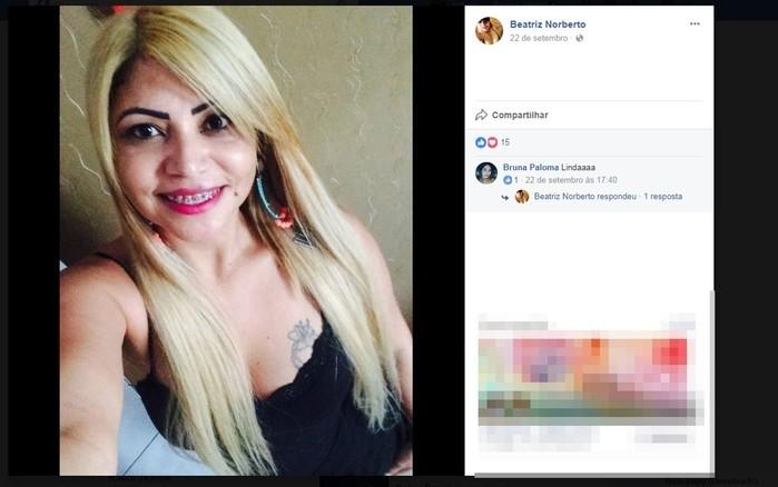 Mulher morreu aps cair de sacada de varanda (Crdito: Reproduo/ Facebook )