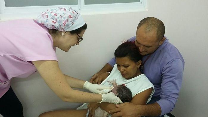 1.321 mães já tiveram seus filhos de parto natural no local (Crédito: Reprodução)