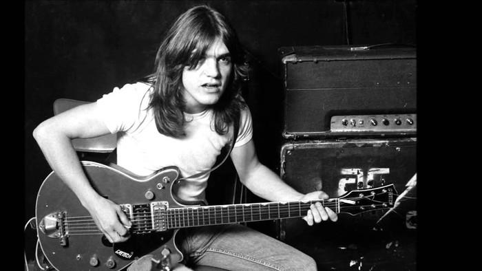 Malcolm Young, guitarrista do AC/DC (Crédito: Reprodução)