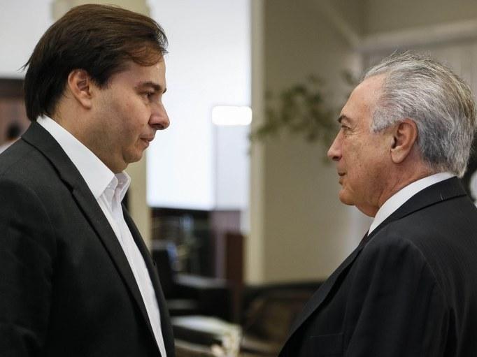 Temer se reúne com Maia para discutir sobre reforma da Previdência