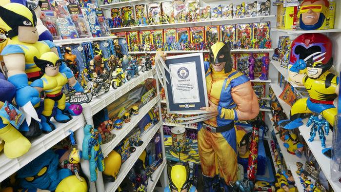Americano bate recorde com maior coleção de itens sobre os X-Men (Crédito: Reprodução)