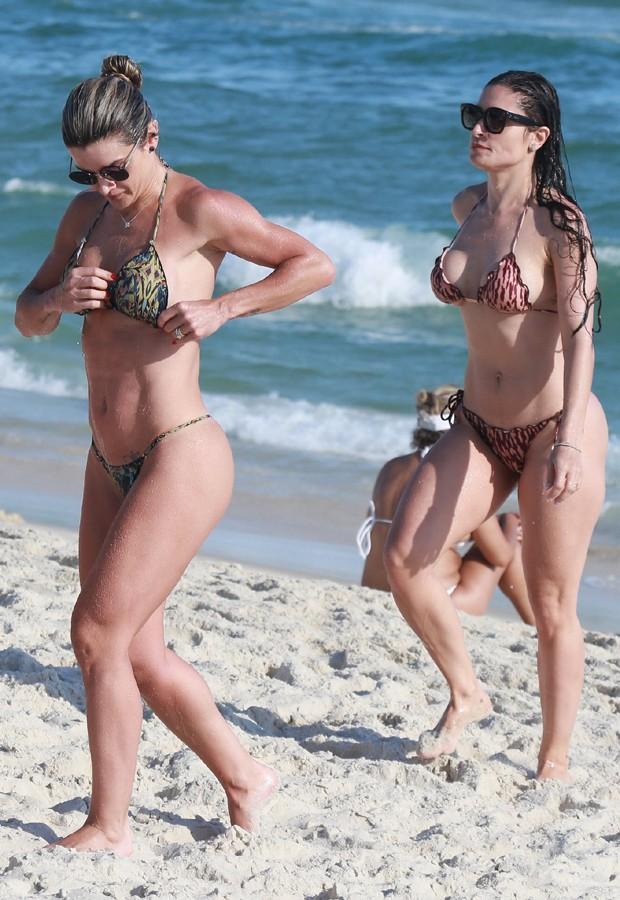Mirella Santos e Franciely Freduzeski (Crédito: Dilson Silva/Agnews)