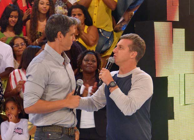 Márcio Garcia e Luciano Huck
