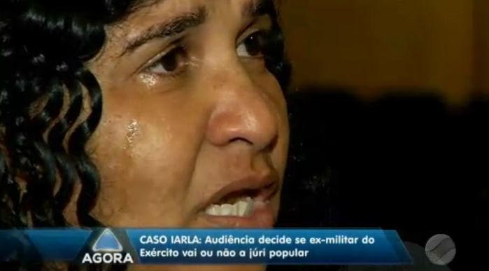 Lucinéia Batista, mãe de Iarla Barbosa (Crédito: Rede Meio Norte)
