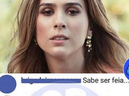 Tatá Werneck rebate seguidora ao ser chamada de 'feia' na web