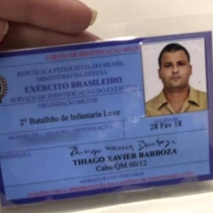 Músico tornou-se militar há um ano e serve no 2º Bil em São Vicente, SP (Crédito: Reprodução)