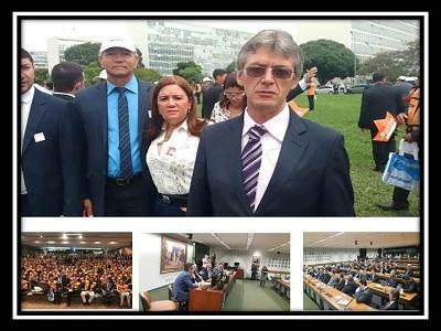 Valmir Barbosa Participa de encontro de prefeitos em Brasília
