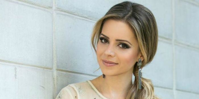Sandy diz que leva o filho Theo para os shows: