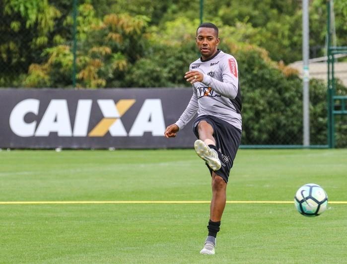 Robinho pode voltar ao Santos em 201 (Crédito: Atlético Mineiro)