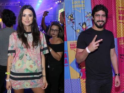 Novo casal? Thaila Ayala e Renato Goés trocam beijos em show